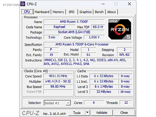 AMD Ryzen 5 7500F - NVIDIA RTX 3060Ti - DDR5 32GB Ram-1TB M2 SSD image 8